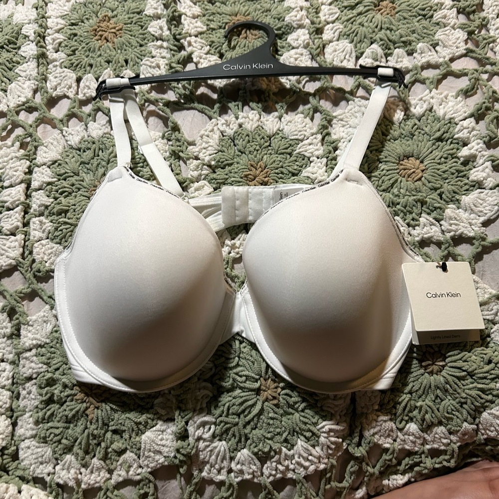 Calvin Klein White Women's Bra